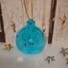 magnifique-translucide-bleu-turquoise-festif-brillant-noel-hiver-maison-miniature-cadeau-003 Magie d’Hiver